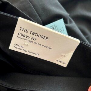 Ann Taylor trouser, curvy 14 Petite